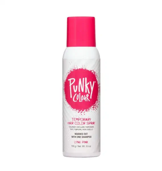 Punky Colour Temporary Hair Color Spray - LYNX PINK