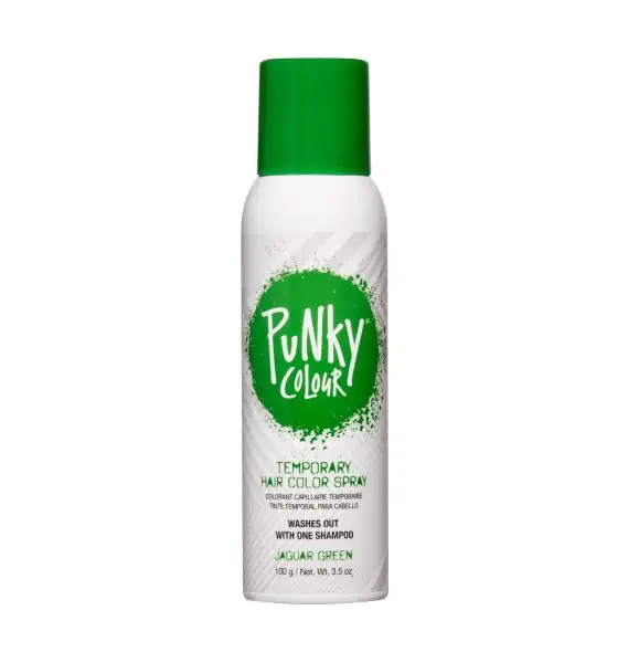 Punky Colour Temporary Hair Color Spray - JAGUAR GREEN