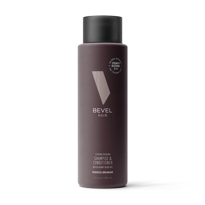 BEVEL 2-IN-1 Strengthening Shampoo and Conditioner