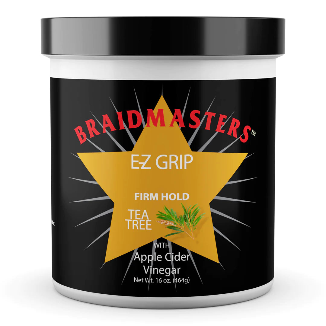 Braidmasters E-Z GRIP BRAID and LOC GEL | Tea Tree with Apple Cider Vinegar