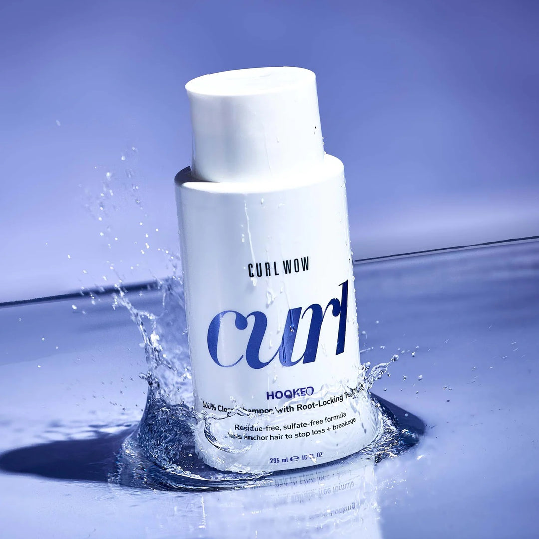 Curl WOW Hooked 100% Clean Shampoo with Root-Locking Technology