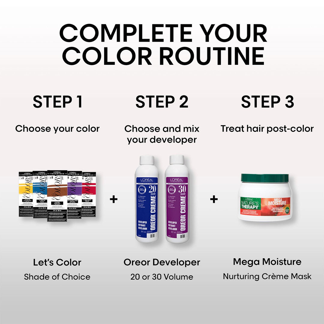 L'Oreal Let's COLOR! Conditioning Gelee Permanent Hair Color