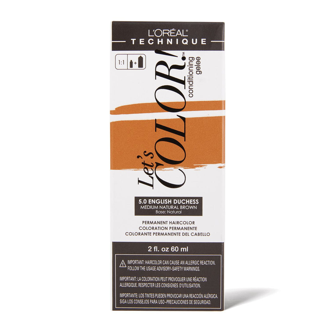 L'Oreal Let's COLOR! Conditioning Gelee Permanent Hair Color