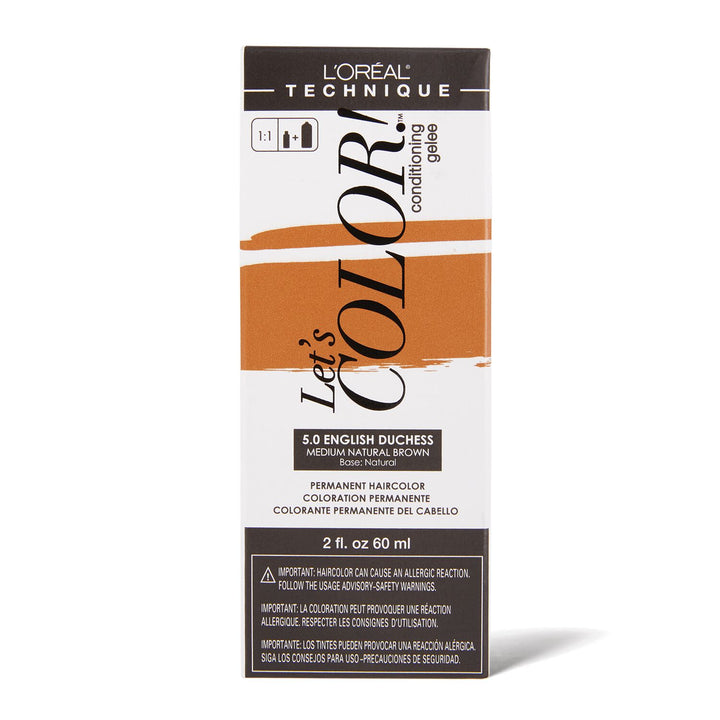 L'Oreal Let's COLOR! Conditioning Gelee Permanent Hair Color
