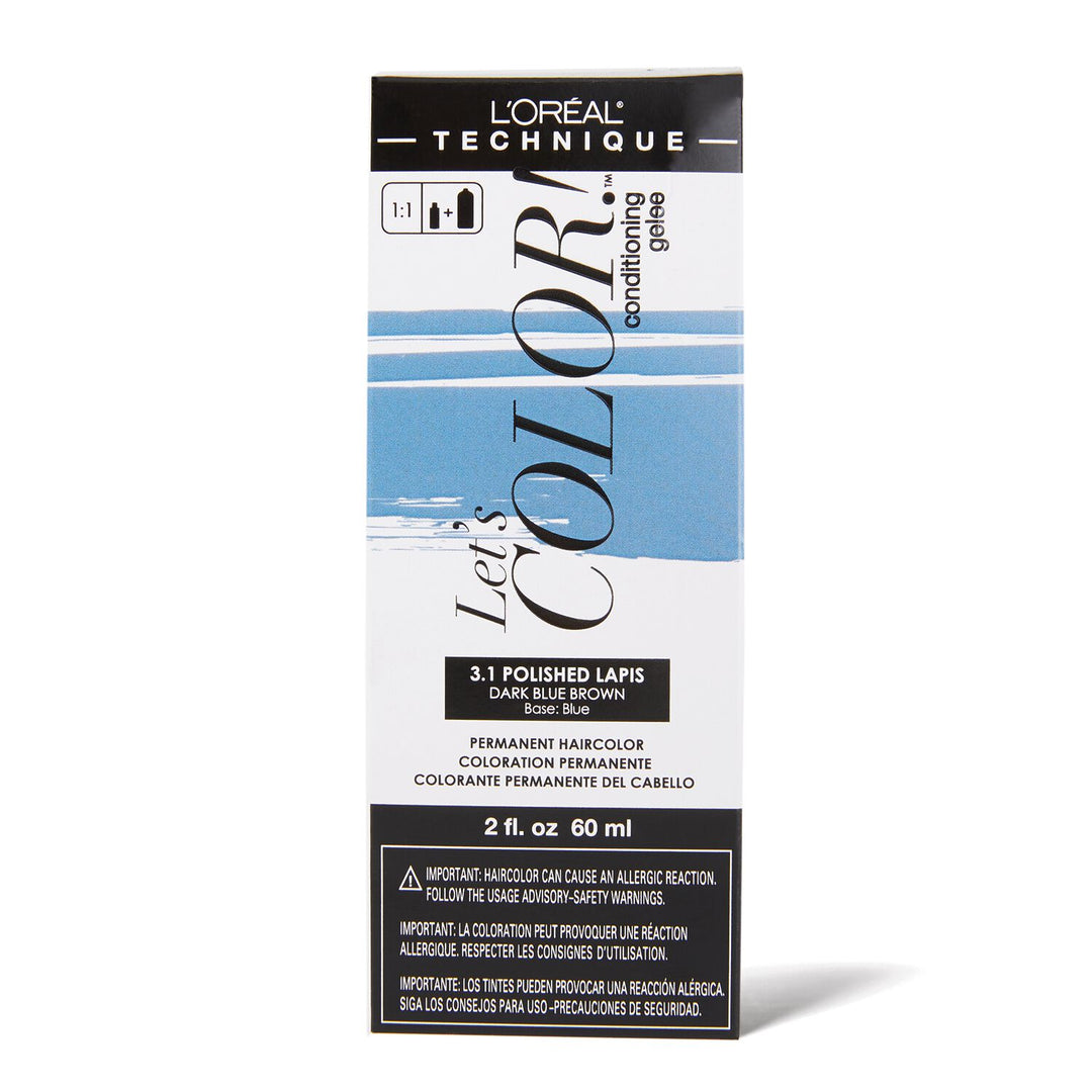 L'Oreal Let's COLOR! Conditioning Gelee Permanent Hair Color