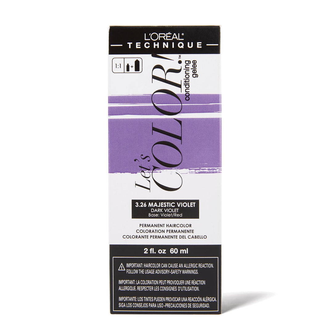 L'Oreal Let's COLOR! Conditioning Gelee Permanent Hair Color