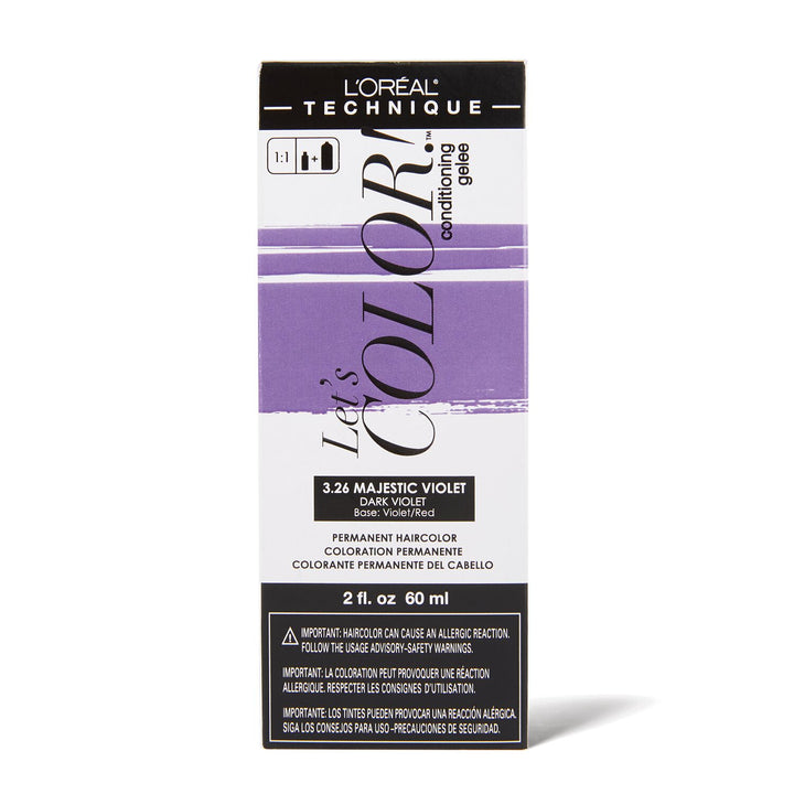 L'Oreal Let's COLOR! Conditioning Gelee Permanent Hair Color