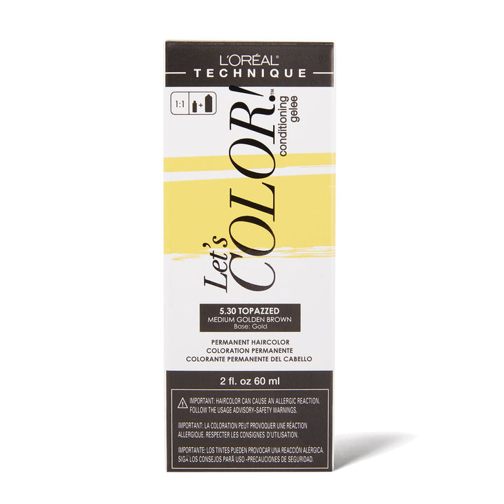 L'Oreal Let's COLOR! Conditioning Gelee Permanent Hair Color