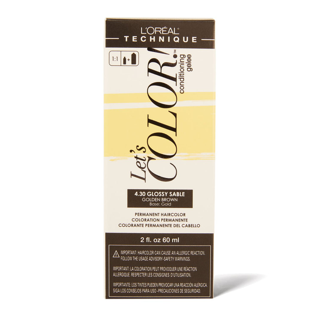 L'Oreal Let's COLOR! Conditioning Gelee Permanent Hair Color