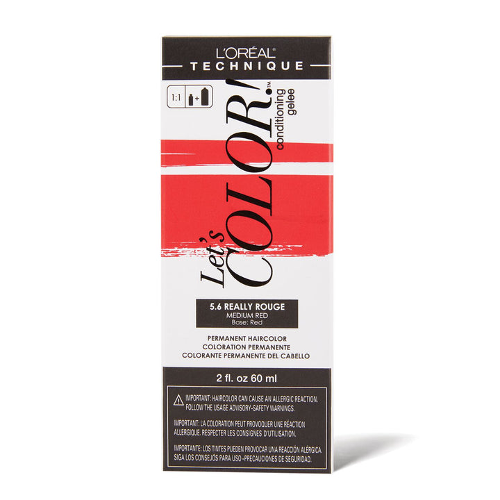 L'Oreal Let's COLOR! Conditioning Gelee Permanent Hair Color