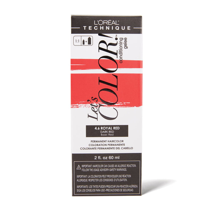 L'Oreal Let's COLOR! Conditioning Gelee Permanent Hair Color