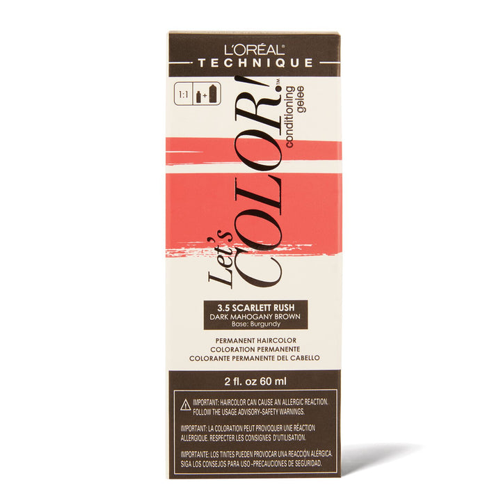 L'Oreal Let's COLOR! Conditioning Gelee Permanent Hair Color