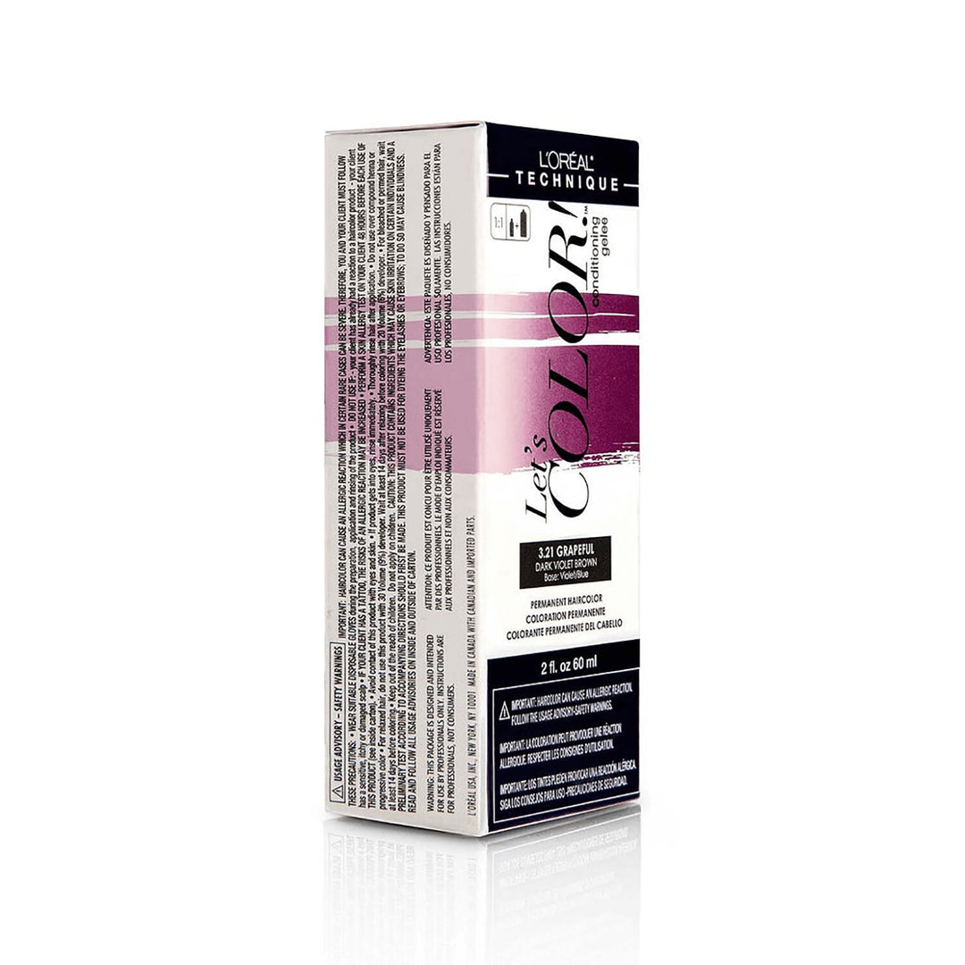 L'Oreal Let's COLOR! Conditioning Gelee Permanent Hair Color