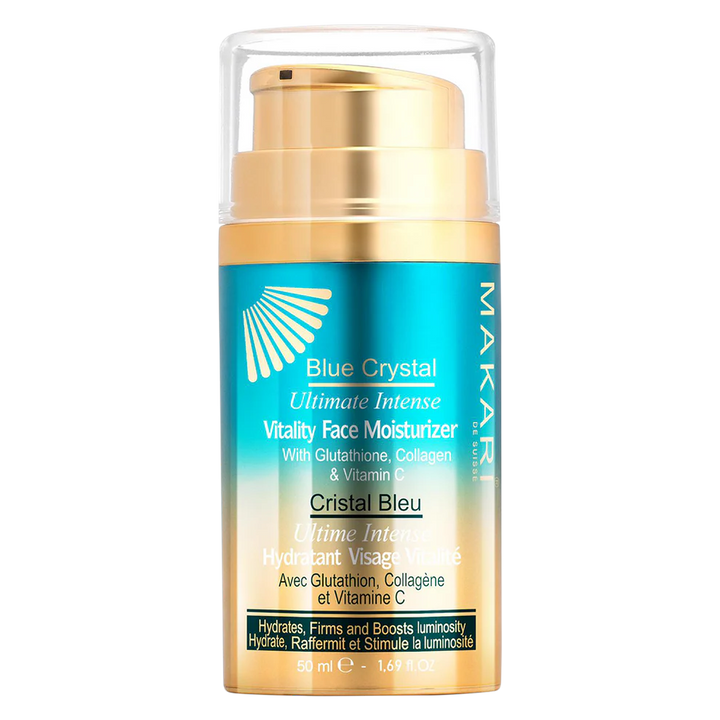 Makari Blue Crystal Vitality Face Moisturizer with Glutathione 1.7 OZ