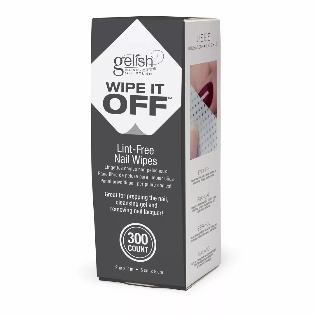 Gelish Wipe It Off Lint-Free Nail Wipes (300 ct)