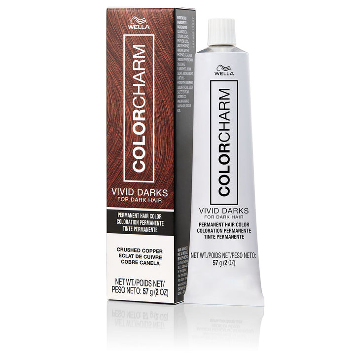 Wella ColorCharm Vivid Darks Permanent Cream Hair Color for Dark Hair