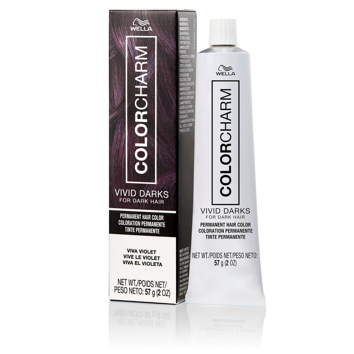 Wella ColorCharm Vivid Darks Permanent Cream Hair Color for Dark Hair