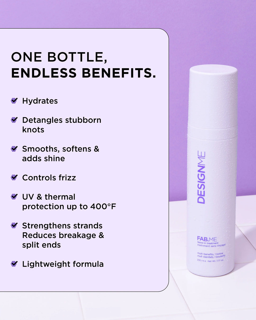 DESIGNME FAB.ME Leave-In Treatment 7.77oz