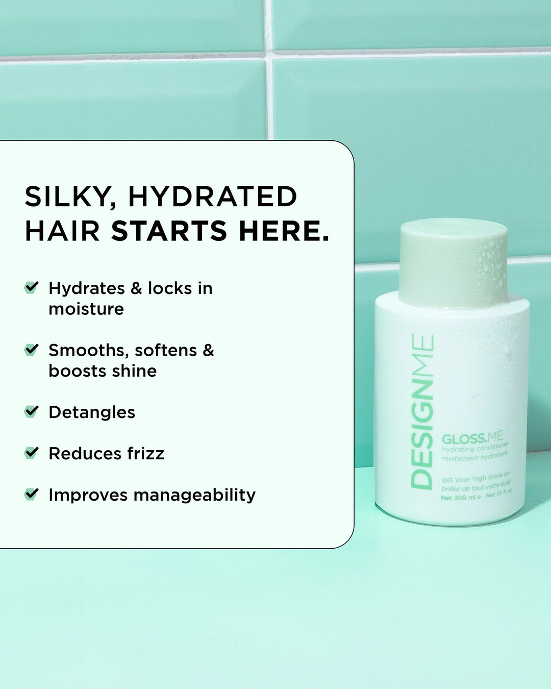 DESIGNME GLOSS.ME Hydrating Conditioner 10oz