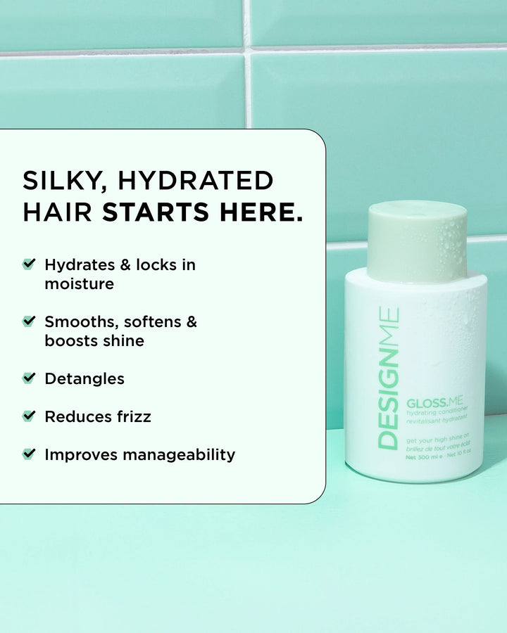 DESIGNME GLOSS.ME Hydrating Conditioner 10oz