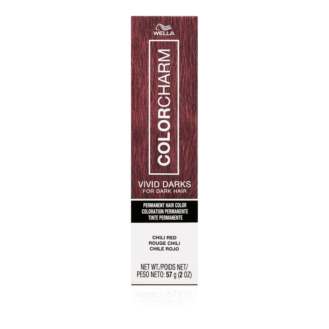 Wella ColorCharm Vivid Darks Permanent Cream Hair Color for Dark Hair