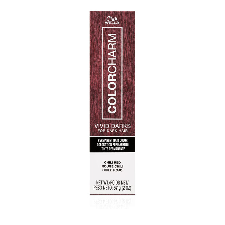 Wella ColorCharm Vivid Darks Permanent Cream Hair Color for Dark Hair