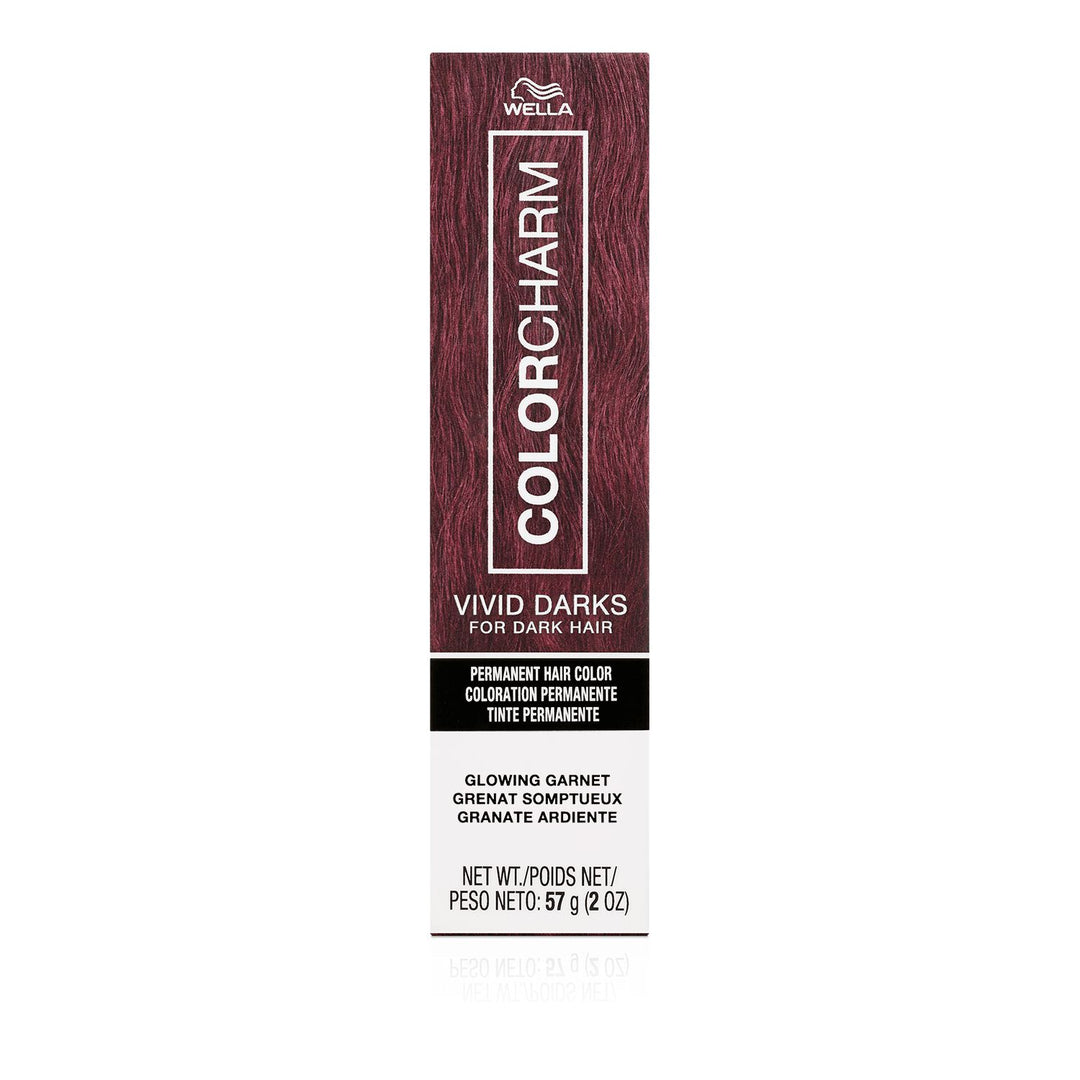 Wella ColorCharm Vivid Darks Permanent Cream Hair Color for Dark Hair
