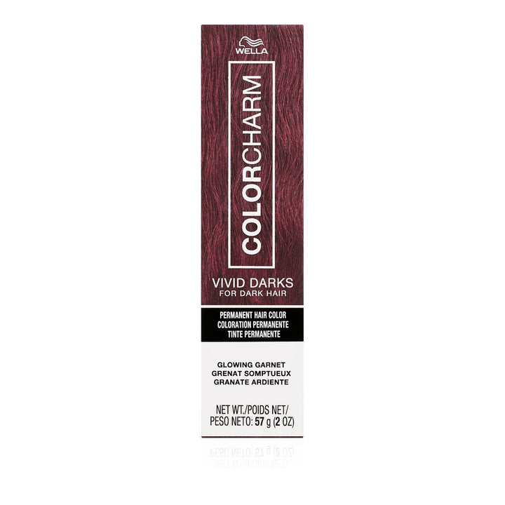 Wella ColorCharm Vivid Darks Permanent Cream Hair Color for Dark Hair