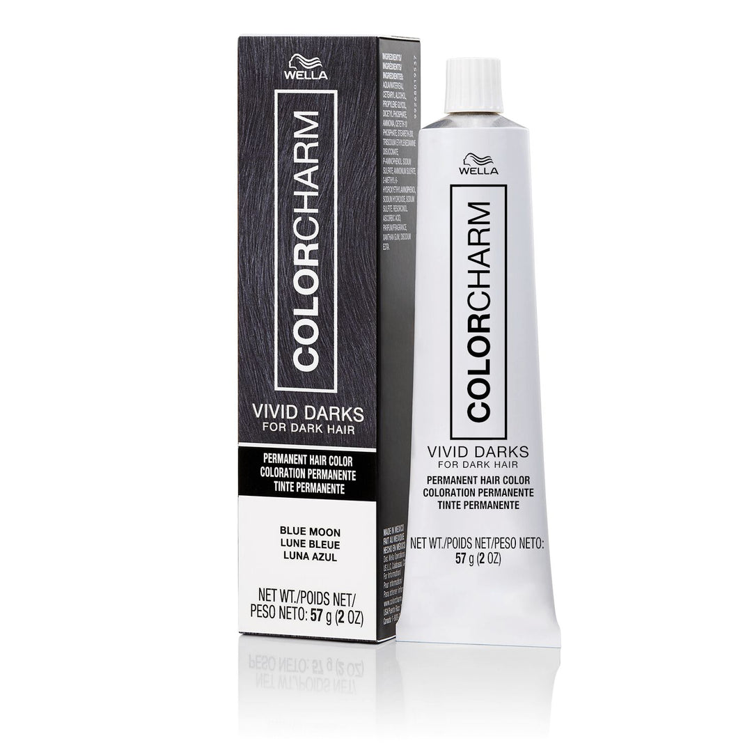 Wella ColorCharm Vivid Darks Permanent Cream Hair Color for Dark Hair