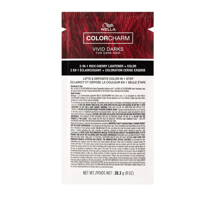 Wella ColorCharm Vivid Darks Pigmented 2-in-1 Lightener