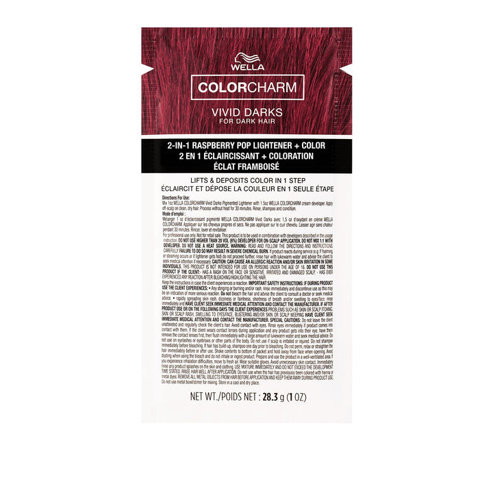 Wella ColorCharm Vivid Darks Pigmented 2-in-1 Lightener