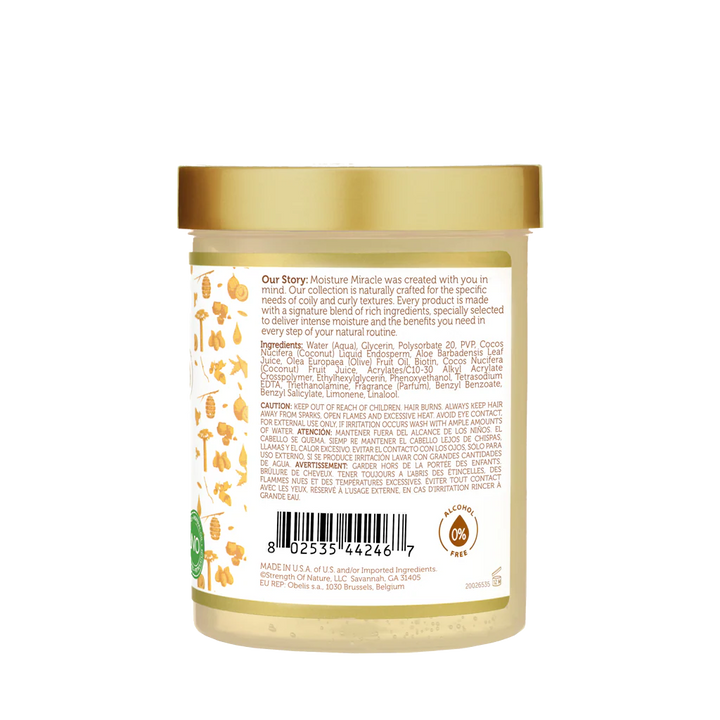 African Pride Moisture Miracle Aloe Vera & Coconut Water Curl Defining Gel