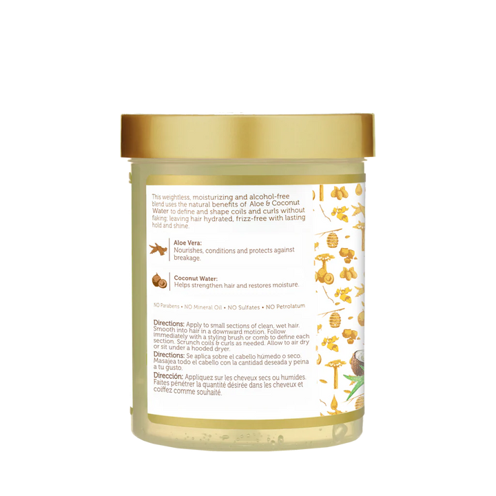 African Pride Moisture Miracle Aloe Vera & Coconut Water Curl Defining Gel