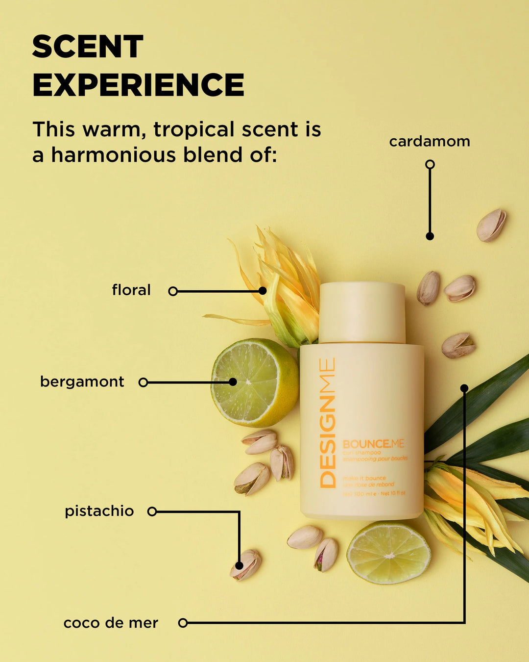 DESIGNME BOUNCE.ME Curl Shampoo 10oz