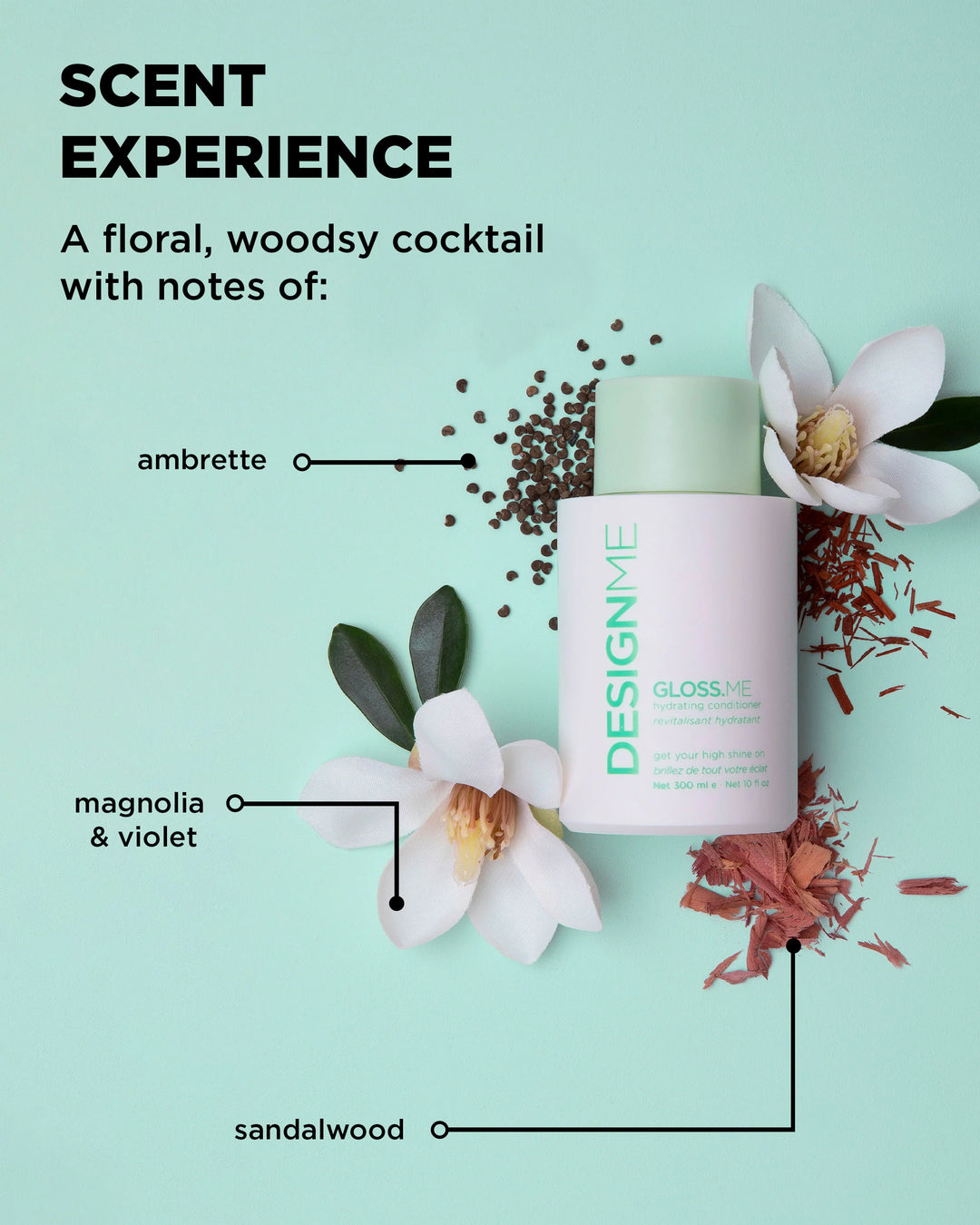 DESIGNME GLOSS.ME Hydrating Conditioner 10oz