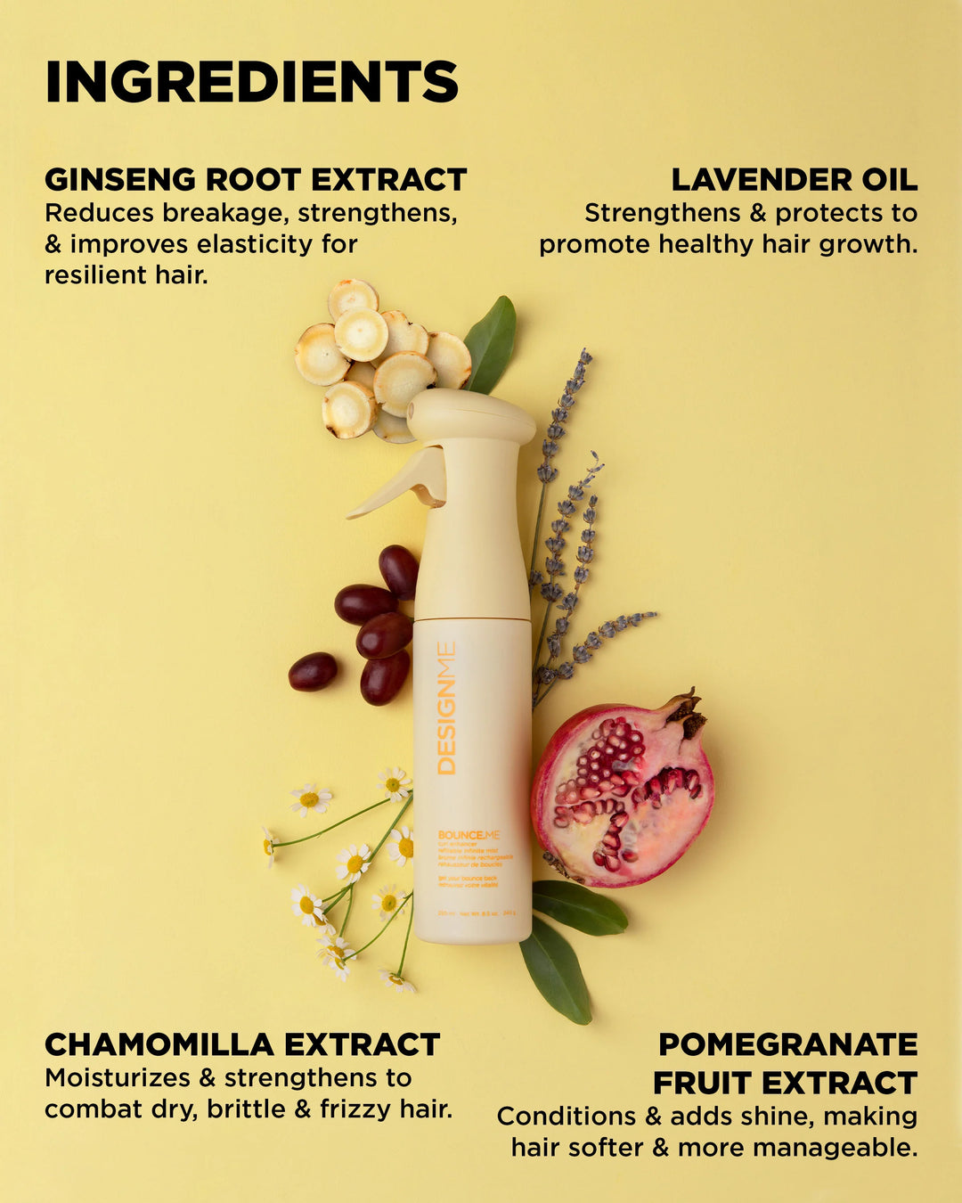 DESIGNME BOUNCE.ME CURL Enhancer Mist 8.5oz