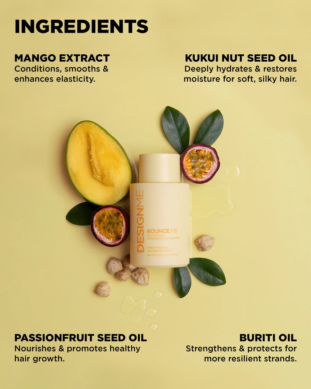 DESIGNME BOUNCE.ME Curl Shampoo 10oz