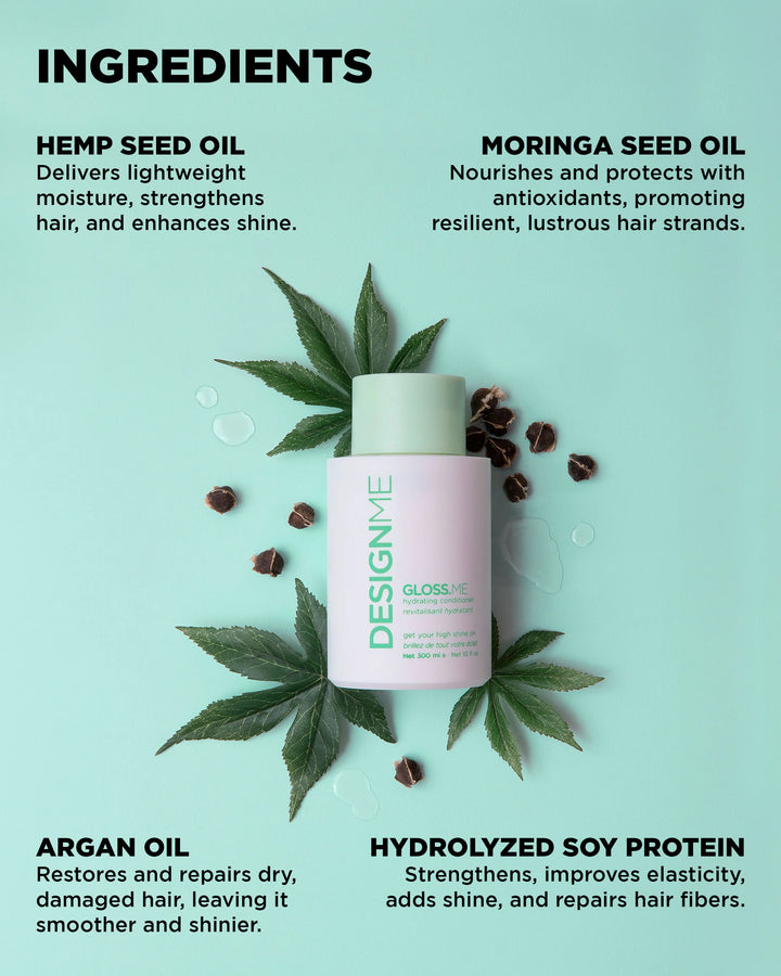 DESIGNME GLOSS.ME Hydrating Conditioner 10oz
