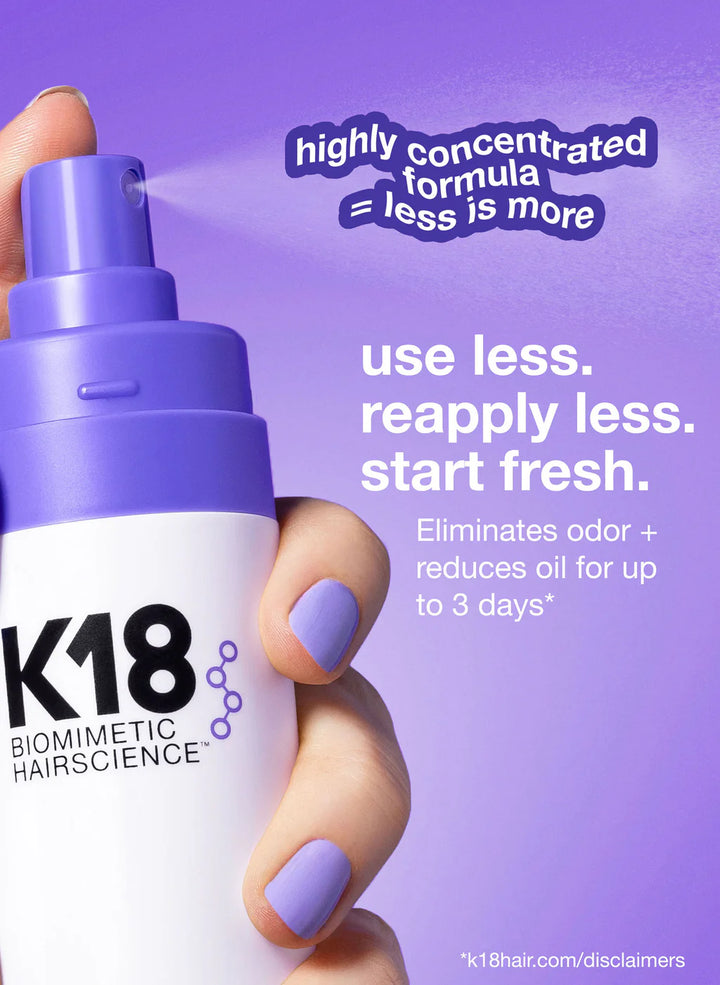 K18 Biomimetic Hairscience AirWash™ dry shampoo