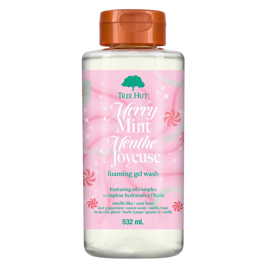 Tree Hut Merry Mint Foaming Gel Wash