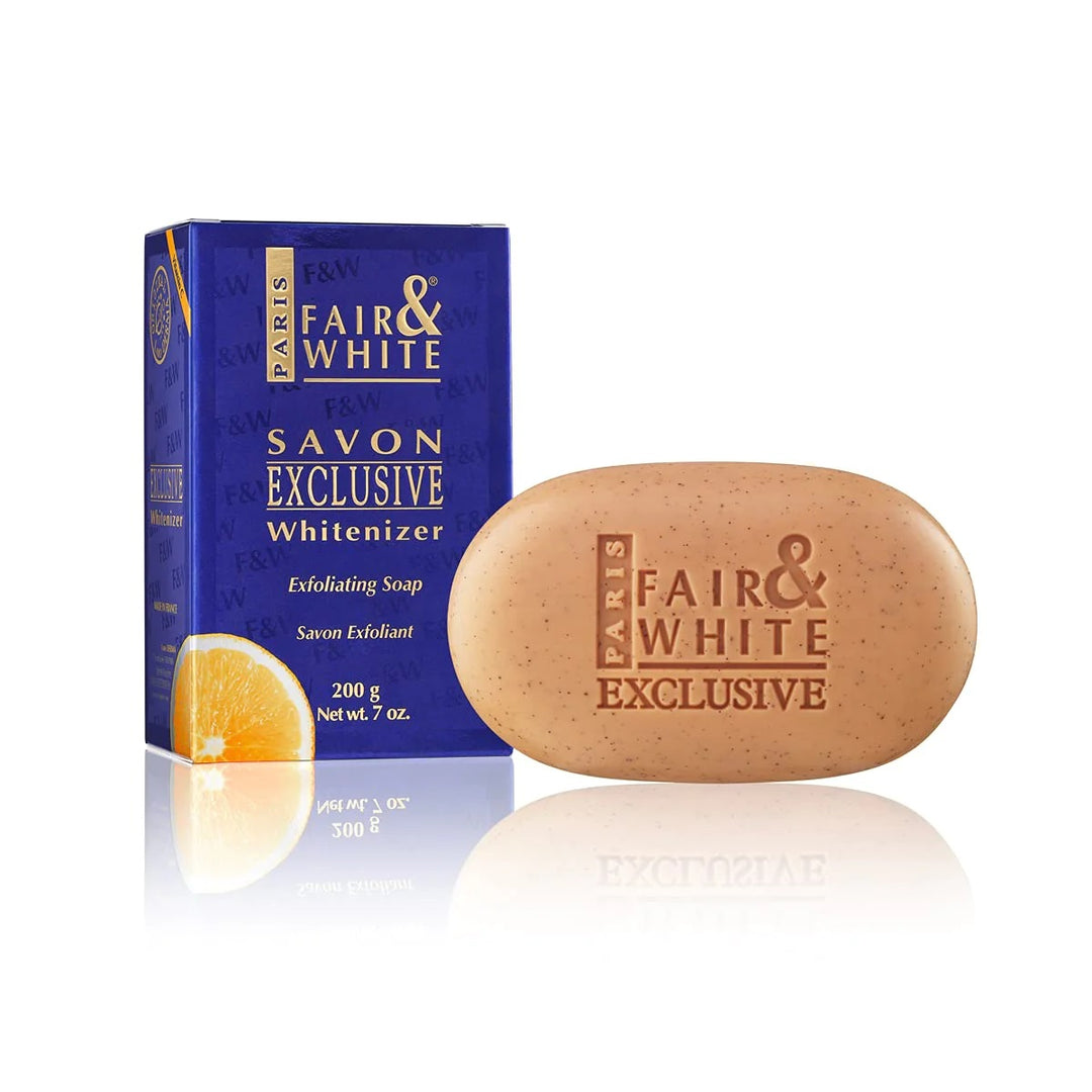 Fair and White Exclusive Exfoliating Soap with Vitamin C