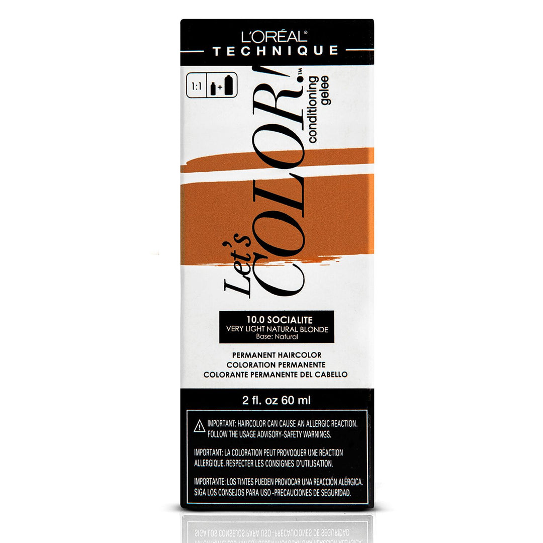 L'Oreal Let's COLOR! Conditioning Gelee Permanent Hair Color