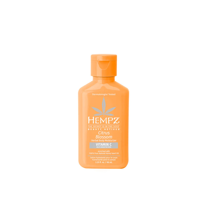 Hempz Beauty Actives Citrus Blossom Body Moisturizer with Brightening Vitamin C