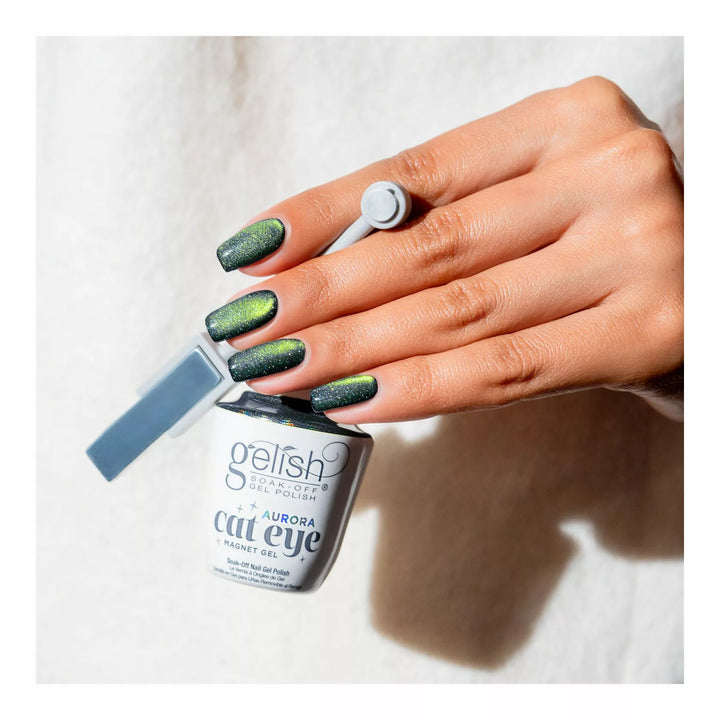 Gelish Aurora Cat Eye Magnet Soak-Off Gel Polish