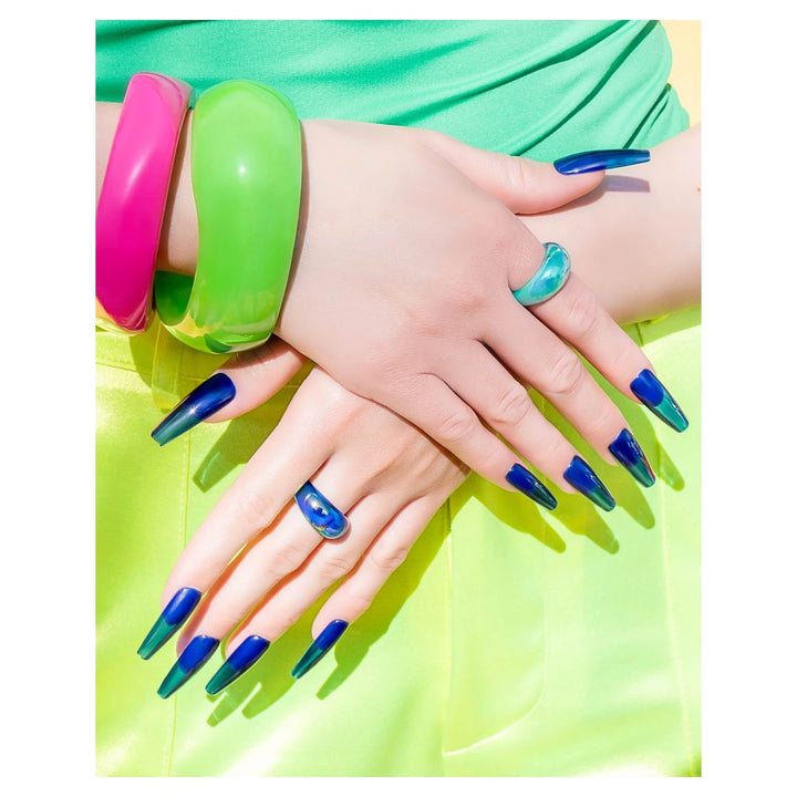 Gelish PTO-Free Soak-Off Gel Blue Crush Rush (Keep It Juicy)