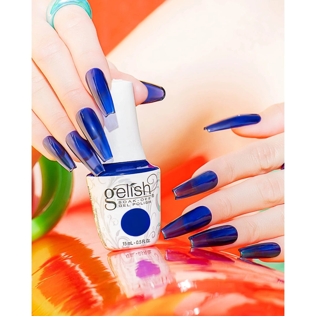 Gelish PTO-Free Soak-Off Gel Blue Crush Rush (Keep It Juicy)