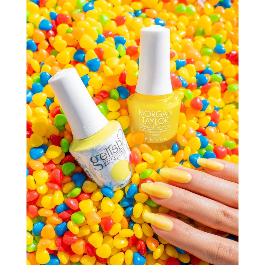 Gelish PTO-Free Soak-Off Gel Lemon Drop Lush (Keep It Juicy)