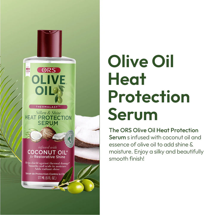 ORS Olive Oil Silken and Shine Heat Protection Serum