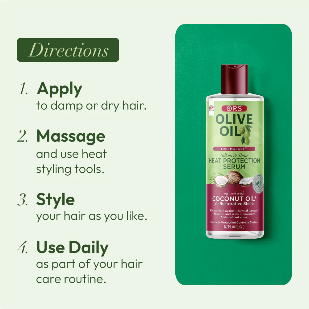 ORS Olive Oil Silken and Shine Heat Protection Serum