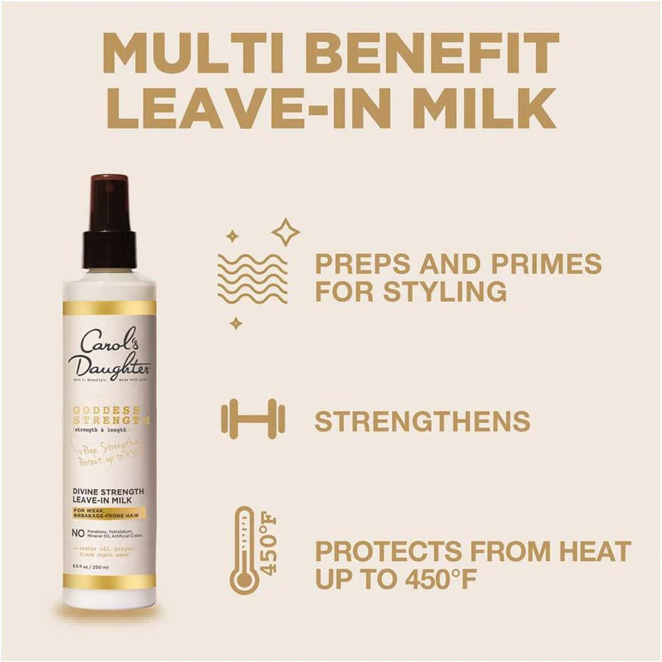 Carol's Daughter Goddess Strength Divine Strength Leave In Milk 8.5oz